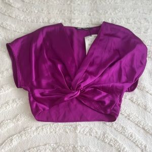 Zara | Satin Top | NEVER USED